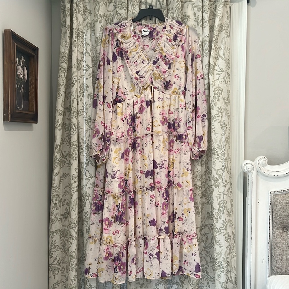 Arula Maxi Floral Dress